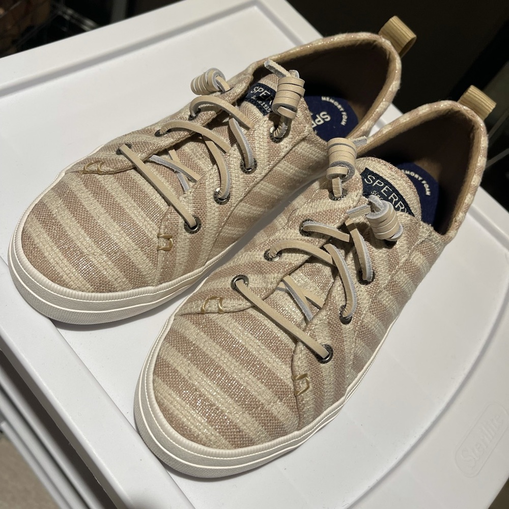 Sperry striped Boat Shoes